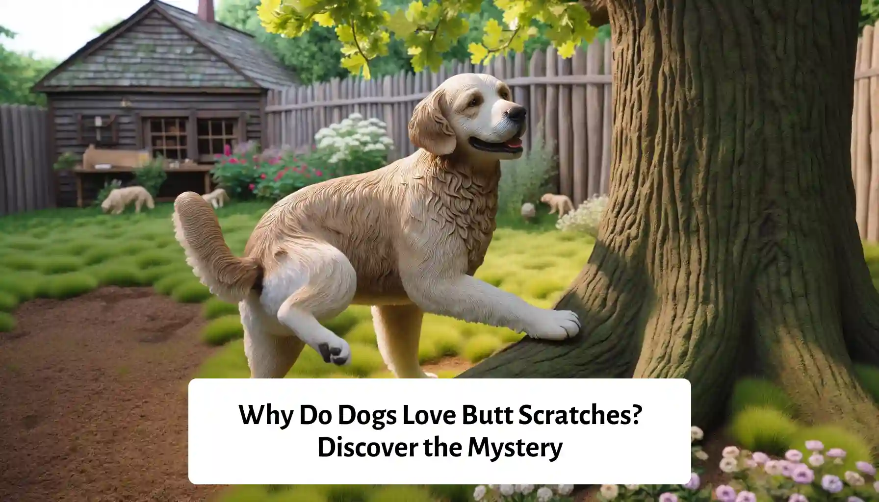 Dog Scratching Butt